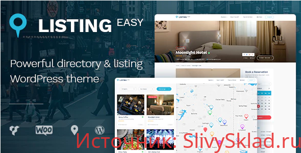Картинка [ThemeForest] ListingEasy v1.5.4 NULLED – шаблон для каталога на WordPress