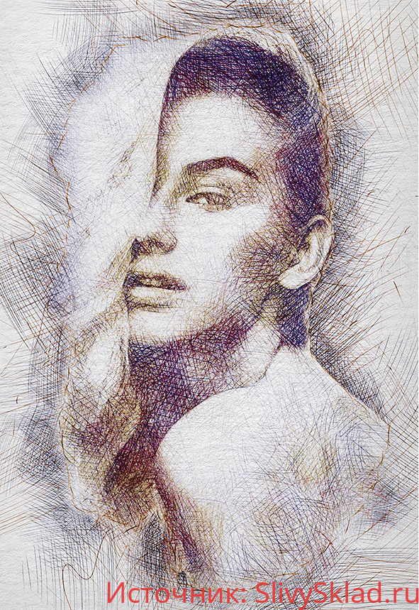 Картинка [Eugene-design] Скетч из фото за 1 минуту