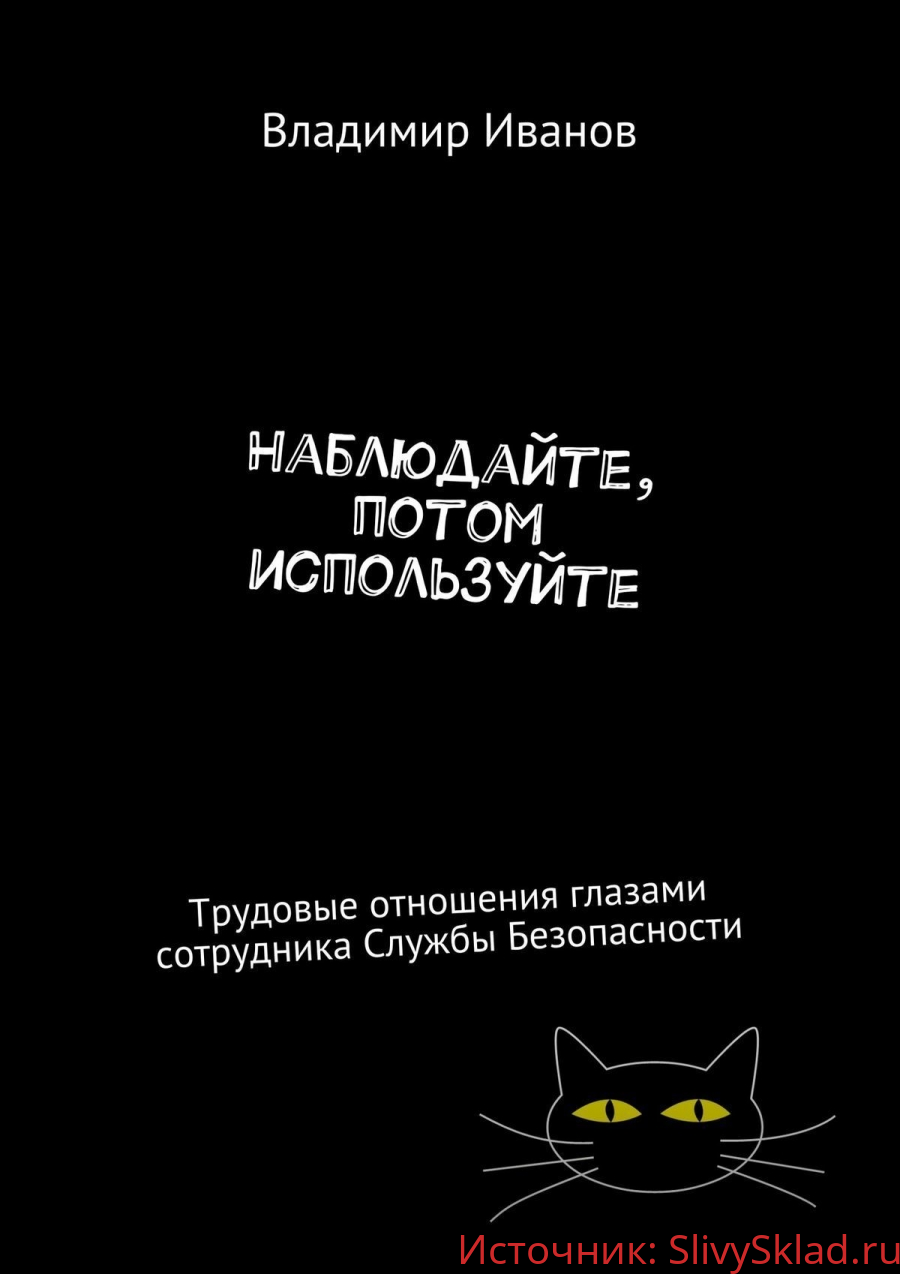 Картинка [Владимир Иванов] Наблюдайте, потом используйте. Трудовые отношения глазами сотрудника Службы Безопасности (2018)