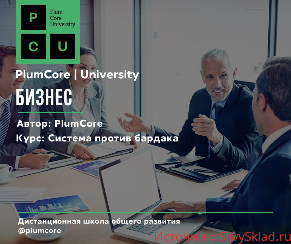 Картинка [PlumCore] Как систематизировать бизнес и избавиться от бардака (2019)