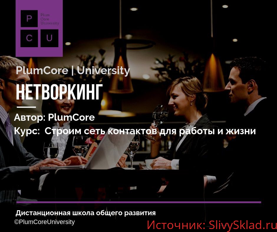 Картинка [PlumCore] Строим сеть контактов для работы и жизни (2019)