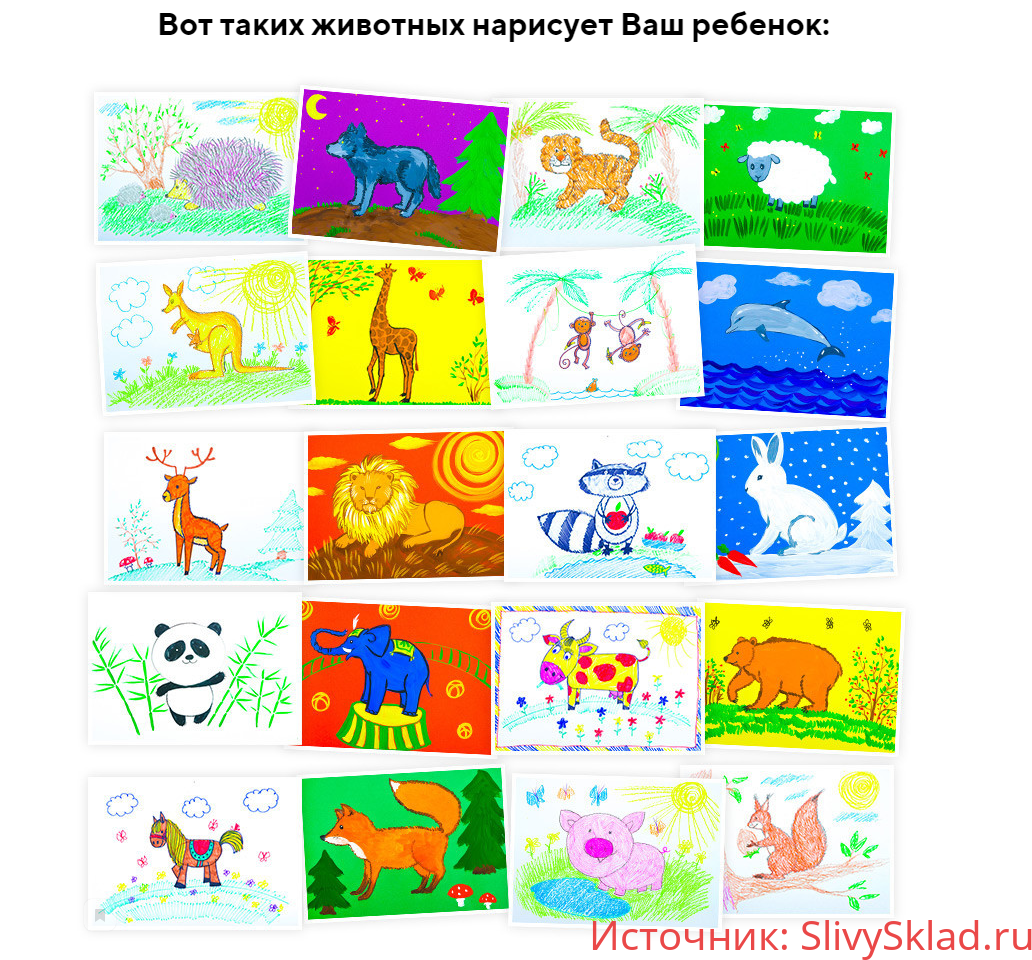 Картинка [Skillberry] Учимся рисовать животных