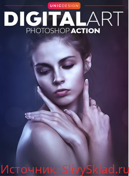 Картинка [Graphicriver] DigitalArt Photoshop Action (2020)