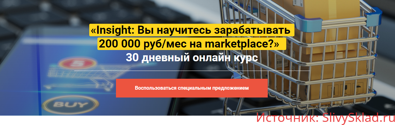 Картинка [Аделия Сабурова] Insight: Вы научитесь зарабатывать 200 000 руб/мес на marketplace? (2019)