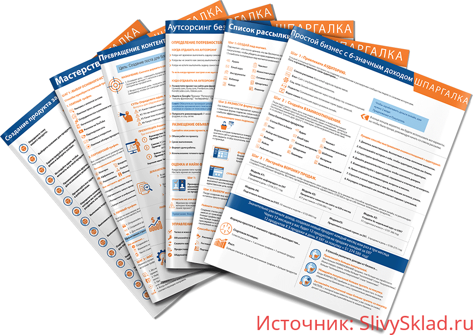 Картинка [Азамат Ушанов] 6 крутых шпаргалок по ключевым моментам инфобизнеса (2019)