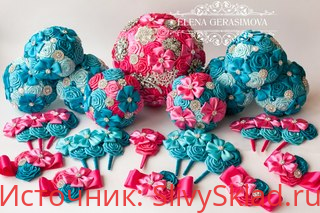 Картинка [Елена Герасимова] Брошь букеты,короны,серьги