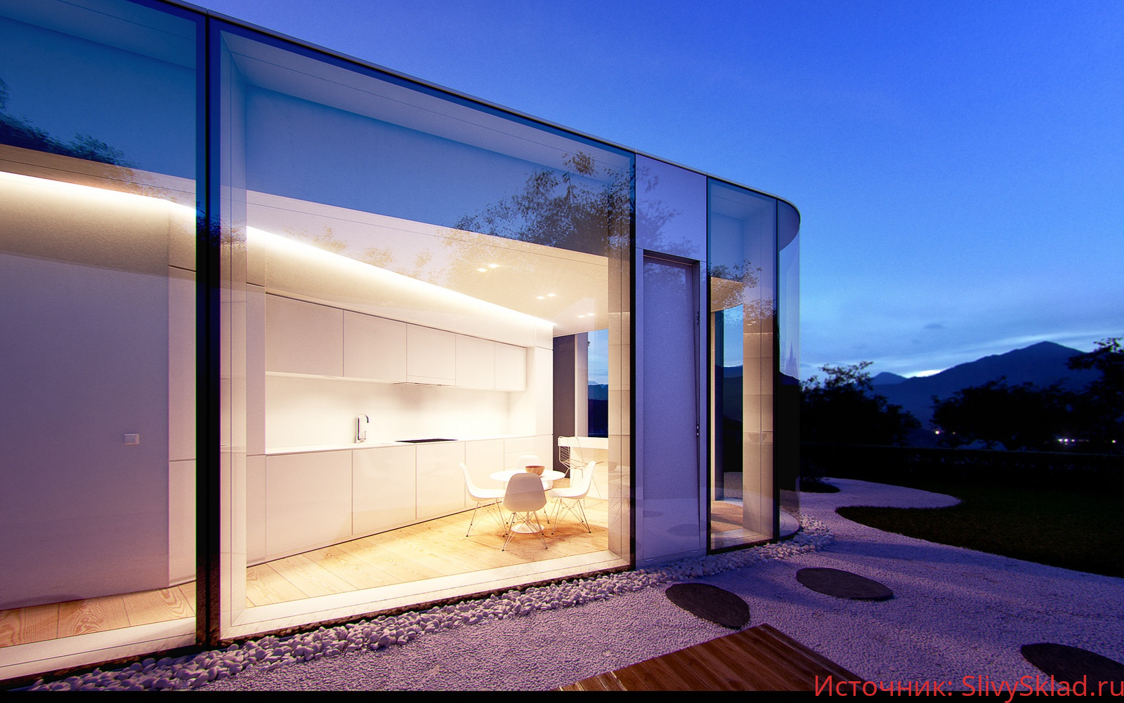Картинка [Денис Кожар] Визуализация Экстерьера в 3d Max & Corona Render