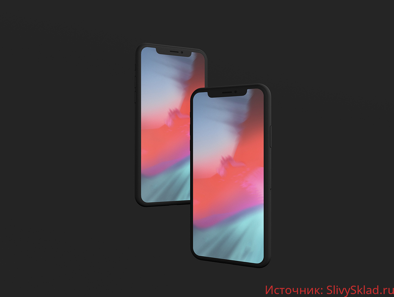 Картинка [ui8.net] Minimal Clay iPhone X