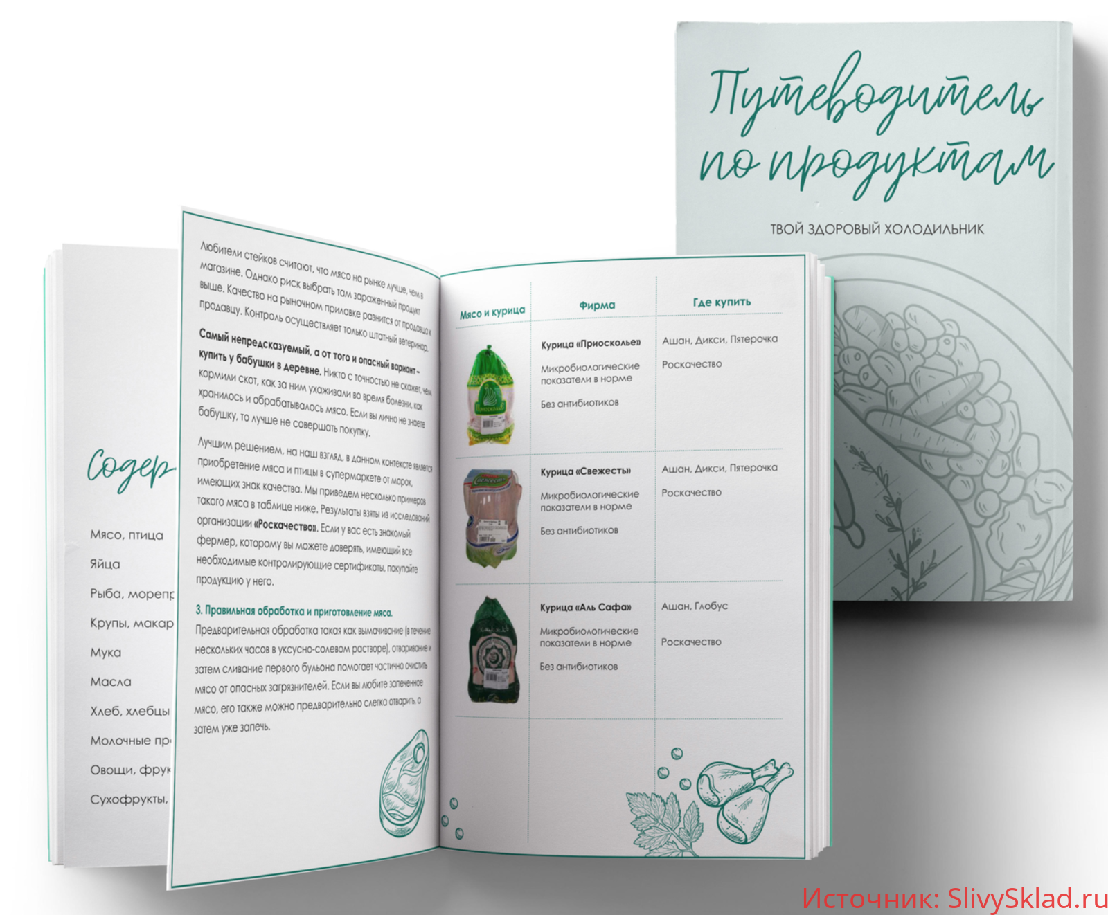 Картинка [Сабина Филина, Екатерина Веселова] Путеводитель по продуктам (2020)