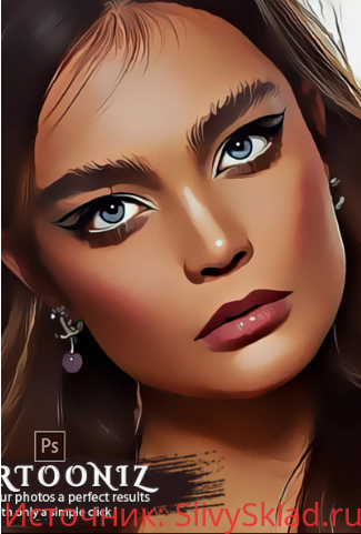 Картинка [Graphicriver] Cartooniz-painting Photoshop Action (2020)