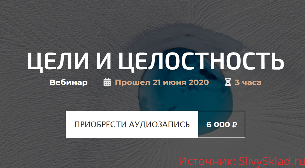 Картинка [Александр Палиенко] Цели и целостность (2020)