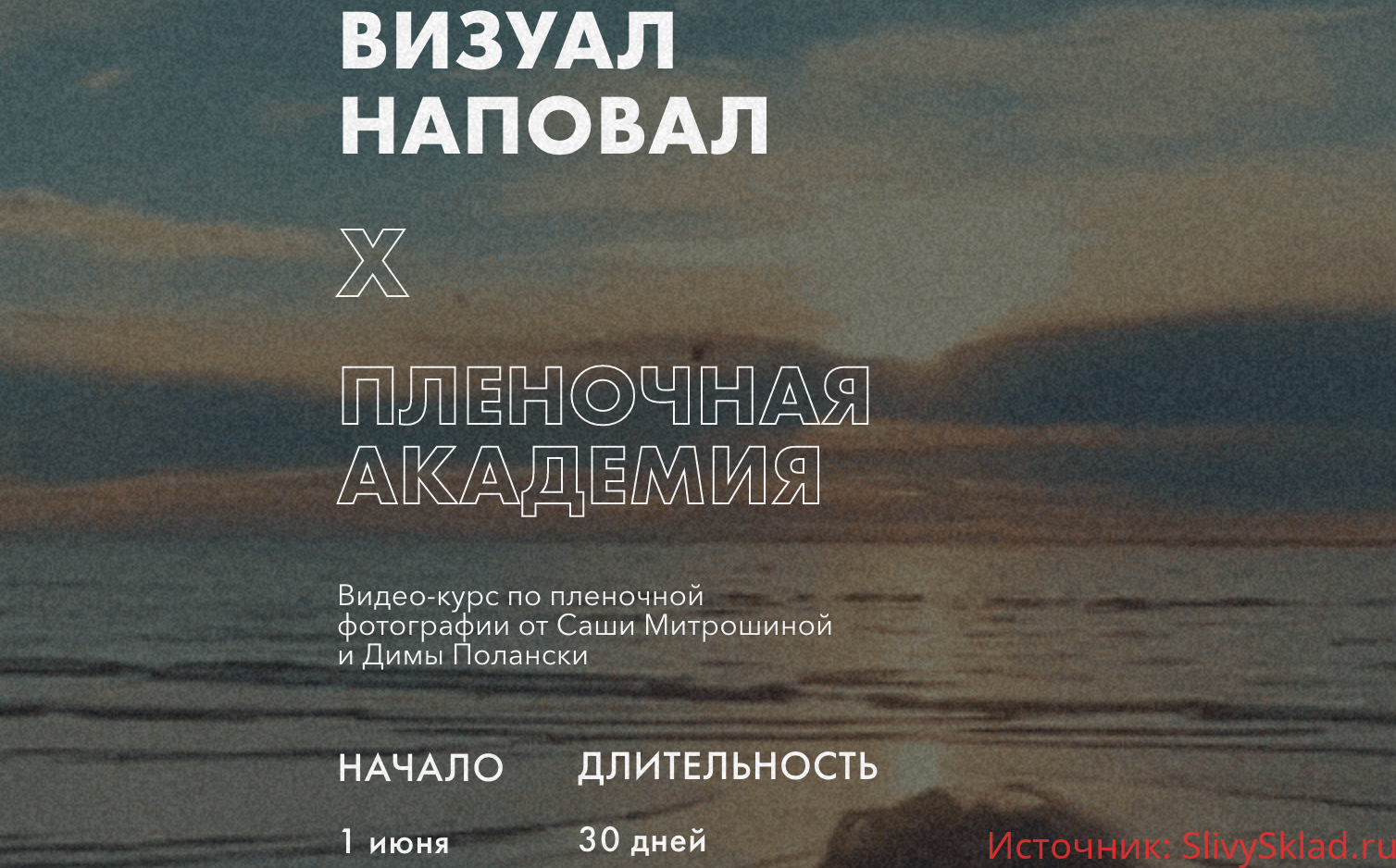 Картинка [Саша Митрошина, Дима Полански] Визуал наповал. Пленочная академия (2020)