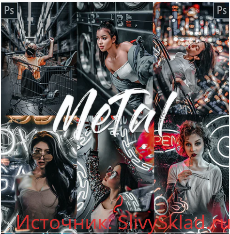 Картинка [Graphicriver] Moody Metal - Exclusive Actions Photoshop (2020)