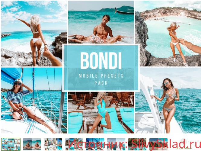 Картинка [Creativemarket] Mobile Lightroom Presets Bondi (2020)