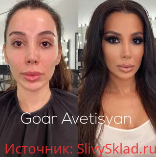 Картинка [Goar Avetisyan] Звёздная трансформация (Макияж Ким Кардашьян)