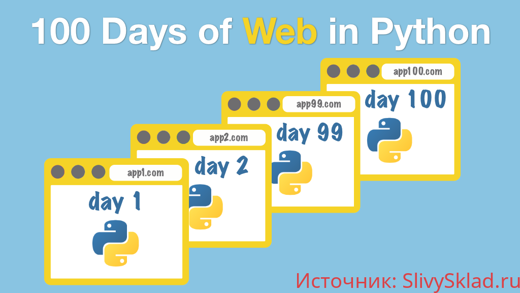 Картинка [Michael Kennedy] 100 Days Of Web in Python (2019)