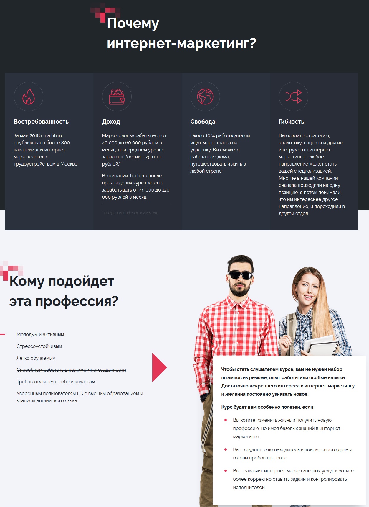 Картинка [Texterra] Стань интернет-маркетологом (2018)