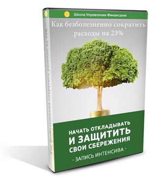Картинка [Школа Управления Финансами] Как сократить расходы на 23%, начать откладывать и защитить свои сбережения (2019)