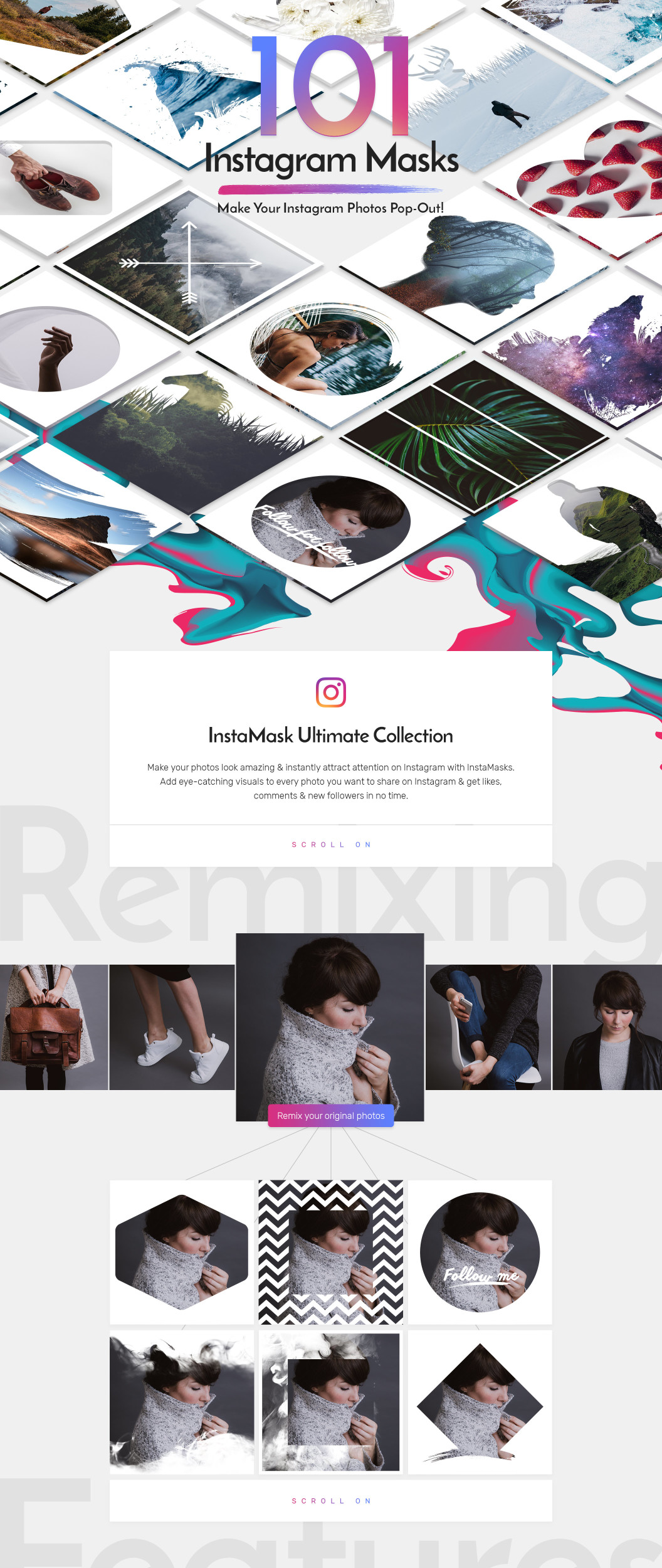 Картинка Бесплатные Instagram маски - 101 шт