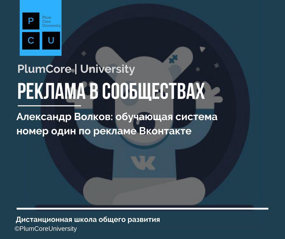 Картинка [Александр Волков] Обучающая система №1 по рекламе Вконтакте